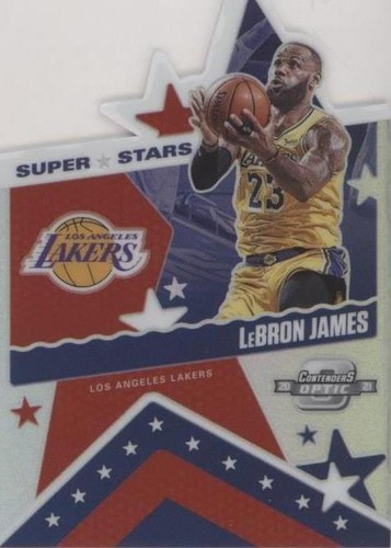 LeBron James 2021-22 Panini Contenders Optic SHINY Playing the
