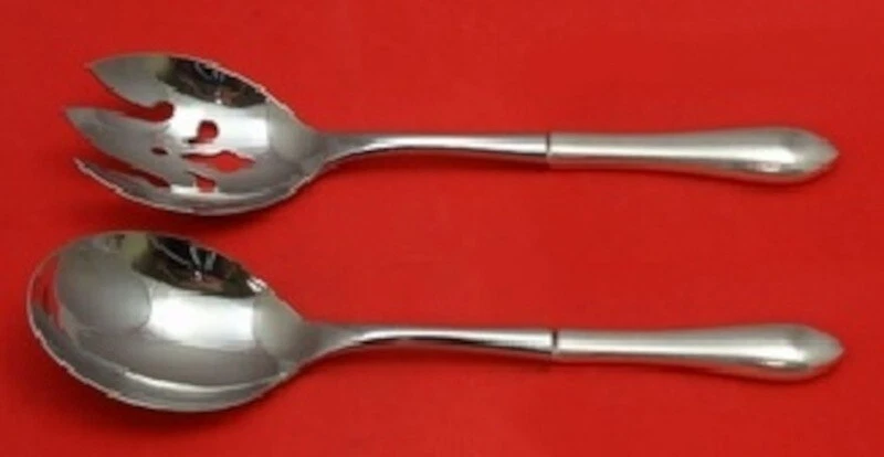 Pointed Antique by Dominick and Haff Sterling Silver Salad Set Pcd 2pc Custom
Opens in a new window