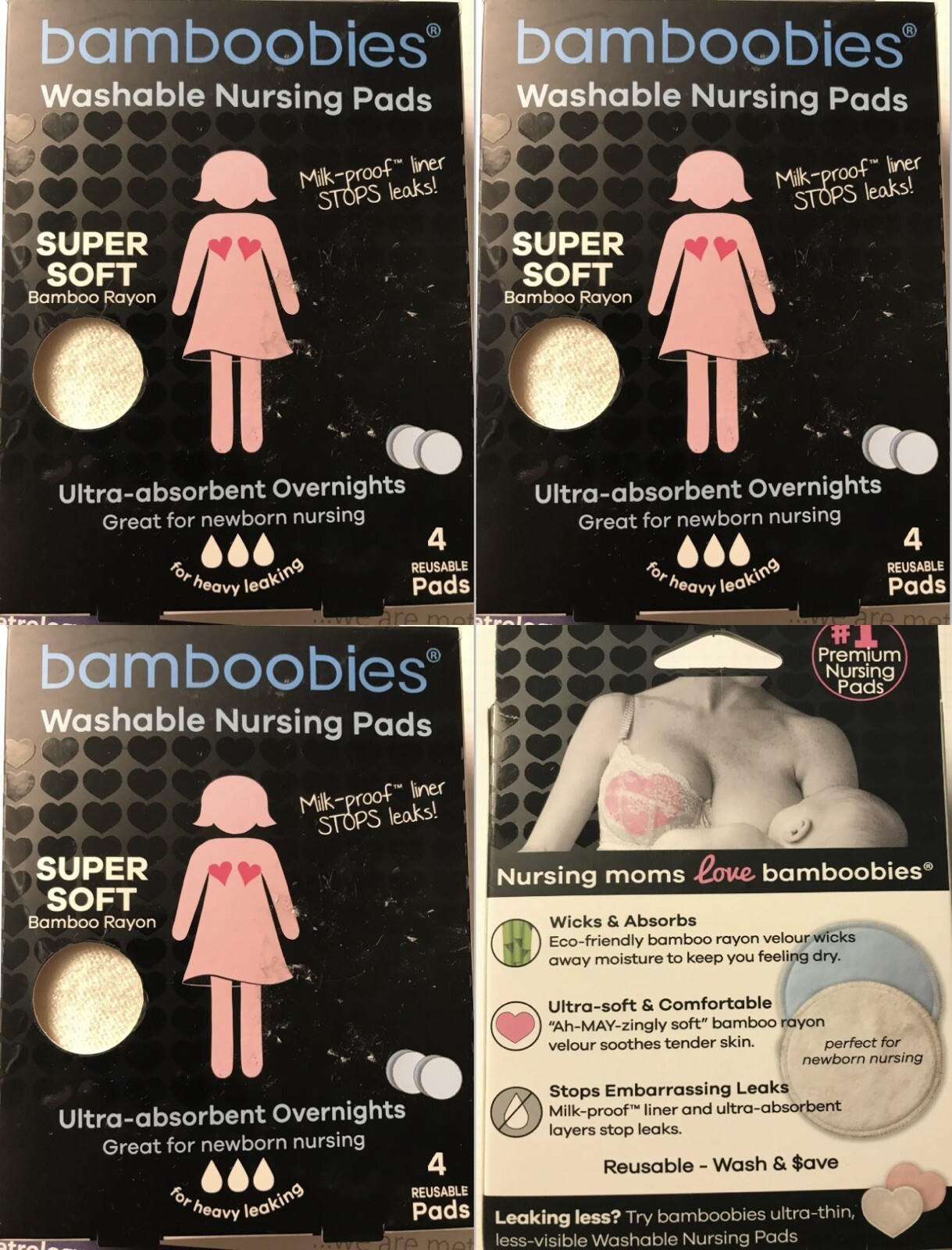 Bamboobies Washable Nursing Pads