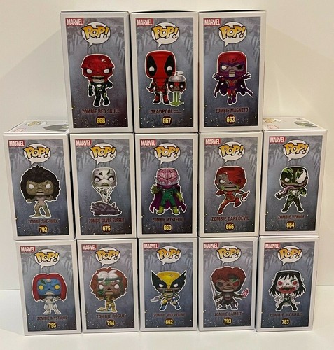 Funko Pop! Marvel Zombies Lot of 10 pcs -AS PER REQUEST- *Ships Worldwide* - Picture 9 of 12