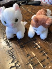 Muñeca American Girl REBECCA GATITOS Peluche Animal (2) Mascota Gatito Gatos Blanco