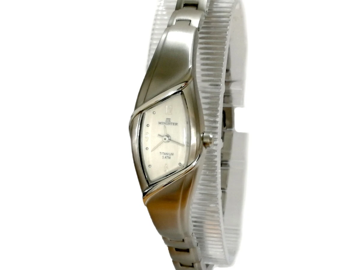 MINISTER TITANIUM QUARTZ Original Outlet Wrist Watch Works