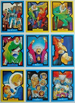 1991 Comic Images X-Force Deadpool Cable Base Card You Pick Finish Your Set