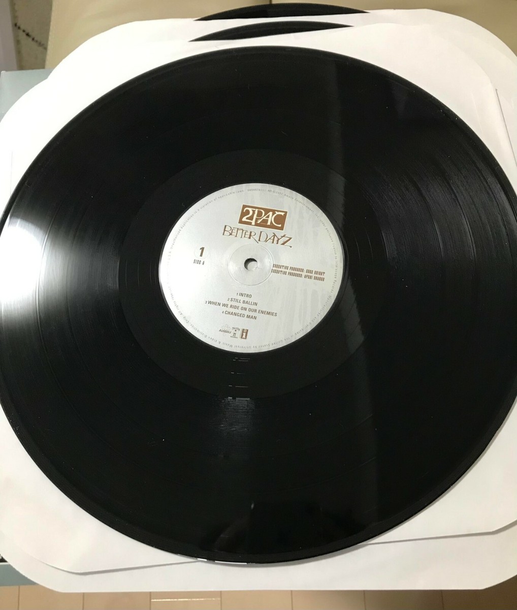 2Pac TUPAC / Better Dayz 2002 US Original 4LP NAS NITTY JOHNNY J