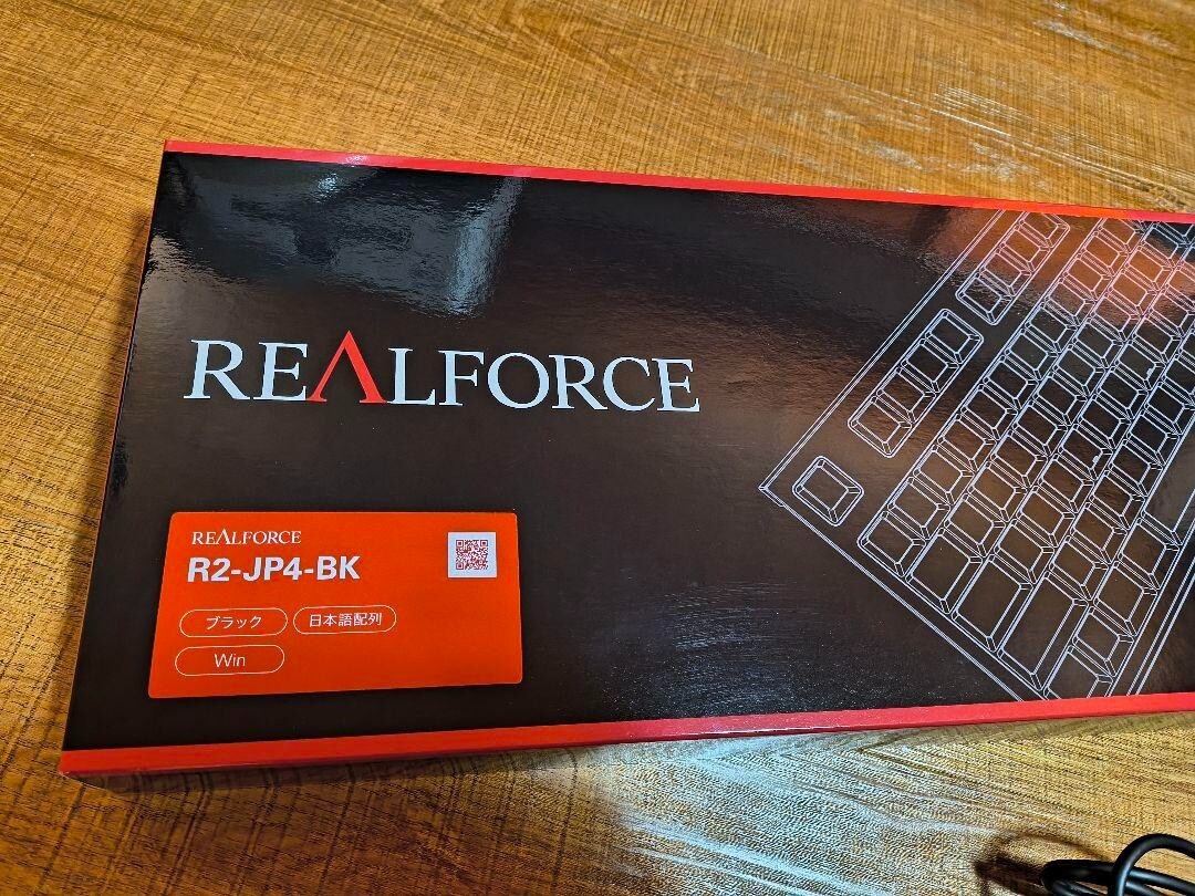 Topre REALFORCE R2-JP4-BK Mechanical Keyboard Black Used Good
