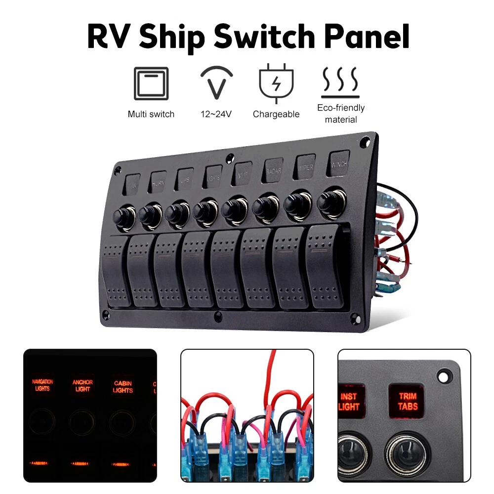 Rocker panel cheap light switch