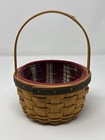 New ListingLongaberger 2005 Holiday Small Basket Combo with Liner and Protector.