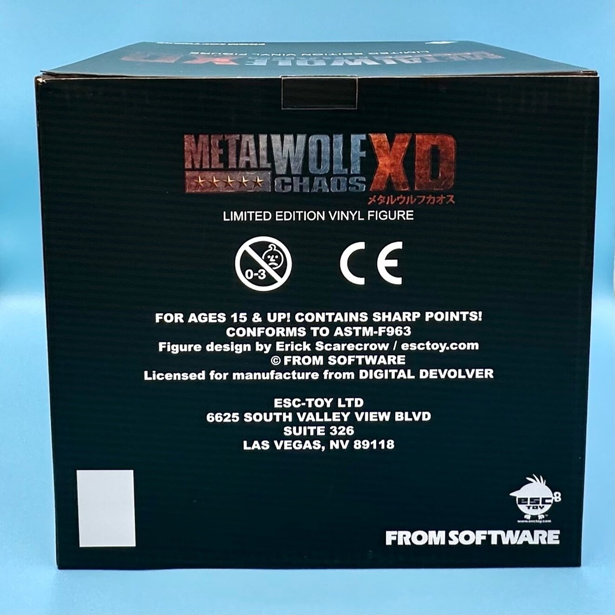 Metal Wolf Chaos XD Collector's Limited Edition Vinyl Figure