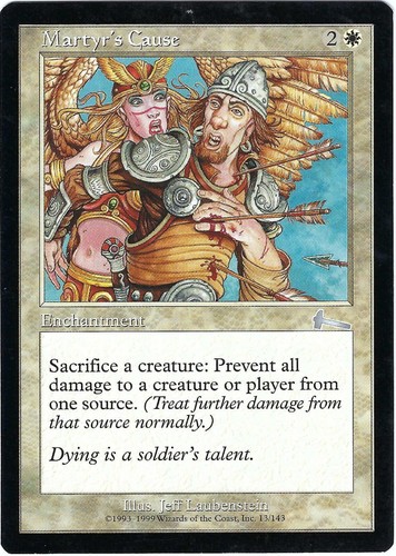 (4X) Martyr's Cause Urza's Legacy Playset – MTG Magic the Gathering Card - Picture 5 of 10