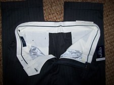 NEW! $80 RALPH LAUREN CHAPS designer men's GRAY PS dress suit pants sz 36 x 34