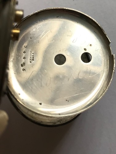 Antique Silver Pocket Watch J W Benson London Working No Reserve - Picture 5 of 6