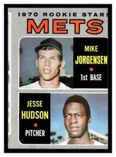 1970 Topps (low grade) #348 Jesse Hudson / Mike Jorgensen
