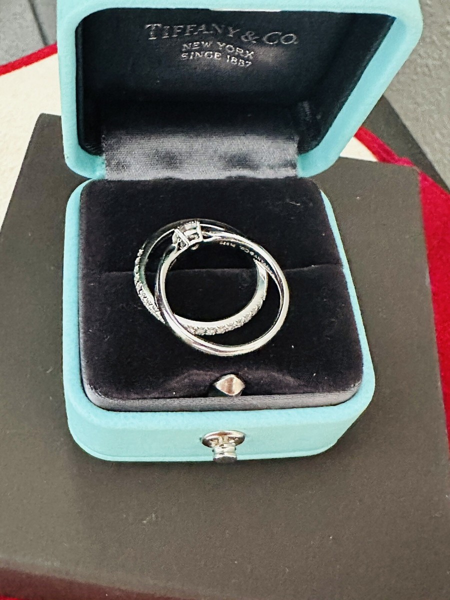 Tiffany & Co 950 Platinum Diamond Engagement & Anniversary Tiffany & Co 950 Platinum Diamond Engagement & Anniversary