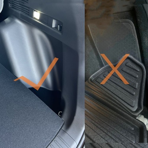 All Weather Boot Liner Mat Cargo Dustproof For Toyota Prado 7seat 2010-2019 2020 - Picture 4 of 9