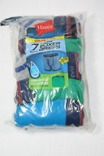 003X06 Hanes B755A3 Boys' ComfortSoft Dyed Boxer Briefs 3-Pack MD 10-12 