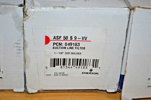 Lot Of 3 ~ EMERSON ~ ASF-50S9VV ~ SUCTION LINE FILTER 1-1/8" ODF SOLDER ~ (H) - Picture 2 of 10