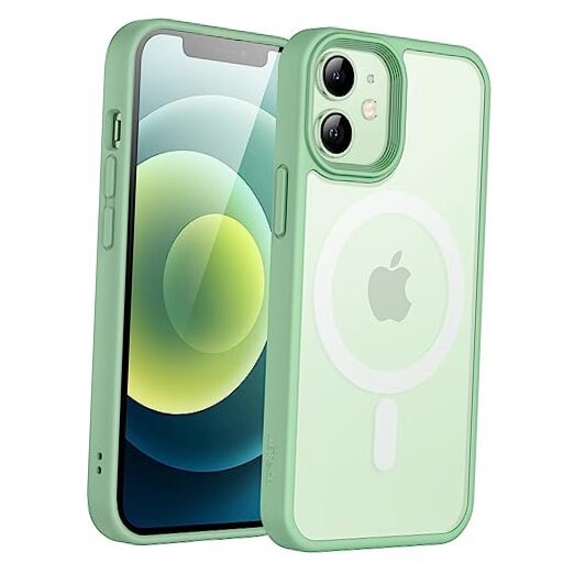 Magnetic Case for iPhone 12 Mini 5.4-Inch Compatible with MagSafe, Green