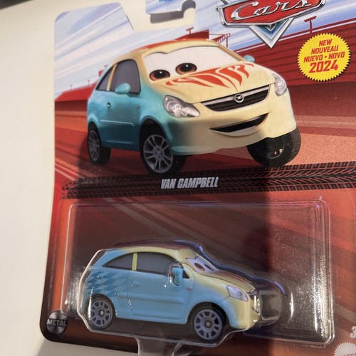 Disney Pixar Cars Van Campbell Mattel Official Diecast Cars !! 2024 !#!#!#!# - Picture 21 of 24