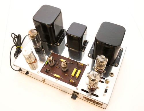 NICE PAIR OF ALLIED RADIO KNIGHT-KIT LINEAR-DELUXE MONOBLOCK AMPLIFIERS C.1957 - Picture 7 of 18