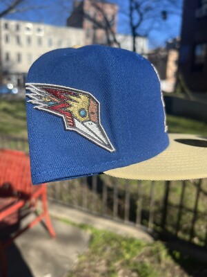 ECapCity Tucson Roadrunner 7 3/4 Song Bird Blue Vegas Gold