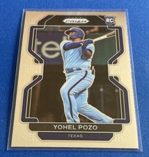2022 Panini Prizm #220 Yohel Pozo RC Texas Rangers
