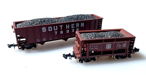 Train Lot- x 17 N Scale Trains- Atlas Santa Fe Bachmann - Picture 10 of 15