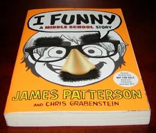 I Funny by James Patterson * First Edition Uncorrected Proof, Advance Copy ARC 