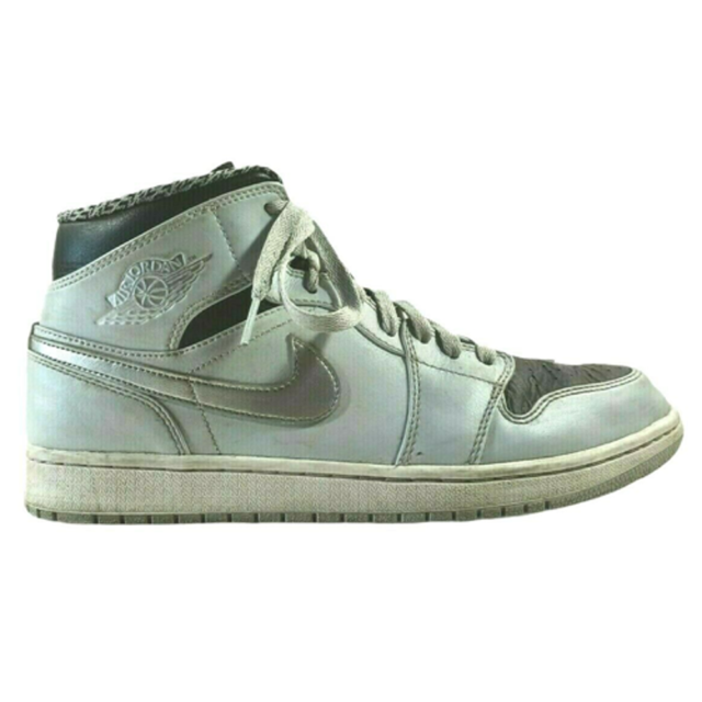 Jordan 1 Retro Mid Wolf Grey for sale | eBay
