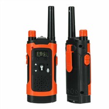 2PCS Walkie Talkie Set Long Range Distance Kids Waterproof Radio LED Flashlight