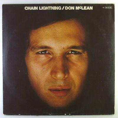 12'' LP - Don McLean - Chain Lightning - C1038 - washed & cleaned