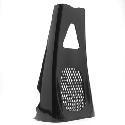 Motorcycle Front Chin Spoiler Scoop Gloss Black Fit For Harley Road Street Glide