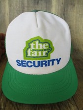 Old Vintage KANSAS STATE FAIR SECURITY SNAPBACK TRUCKER HAT CAP MADE IN USA 8