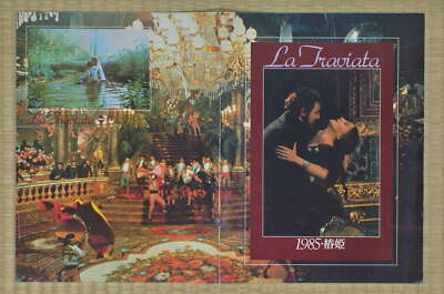 La Traviata Japan Movie Program 1982 Plácido Domingo Franco