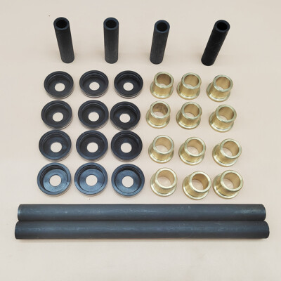 Front A Arm Bushings Bronze Shaft Dust Cover Kit for Yamaha Banshee 350 ...