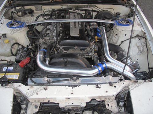 CX Stock Side Mount Intercooler Piping Kit For 89-99 Nissan 240SX S13 SR20DET - Bild 1 von 3