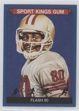 2023 Sportkings Volume 4 Nickname Variation Dark Blue Jerry Rice Flash 80 0s55