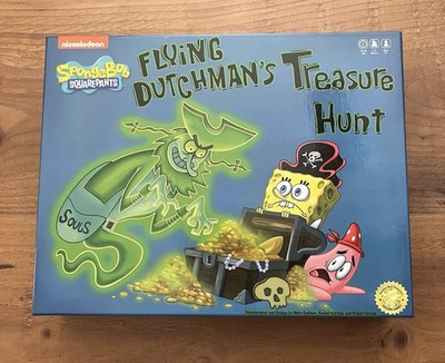 Spongebob Squarepants Flying Dutchman's Treasure Hunt Nickelodeon Very Nice READ