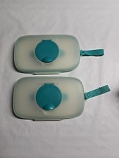 Skip Hop Grab  Go Snug Seal Wipes Case -Pair Of Baby Wiper Dispenser, PVC-Free