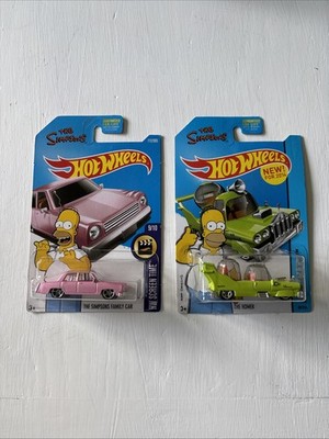 Hot Wheels The Simpsons The Homer HW City The Simpsons Family Car HW Screen Time