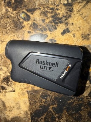 Bushnell Tour V7S Golf Laser Rangefinder w/ BITE Magnetic Grip 