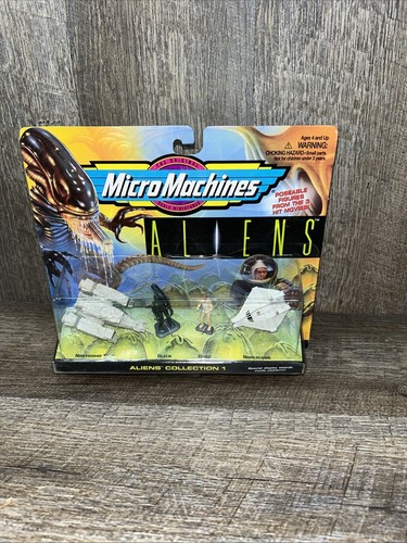 Micro Machines 1996 Aliens Collection #1 Set