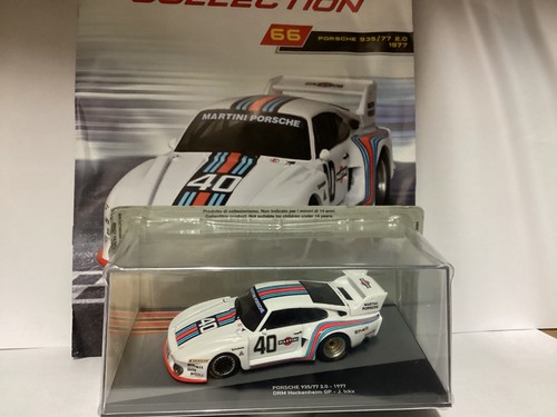 IXO PORSCHE 935/77 2.0 1977 DRM HOCKENHEIM. GP ICKX metallo 1/43 Nuova in teca