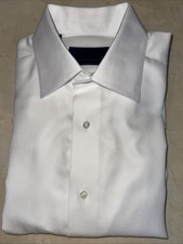 DAVID DONAHUE MENS COTTON TUXEDO/FORMAL REG-FIT DRESS SHIRT SZ 15.5/34-35 175