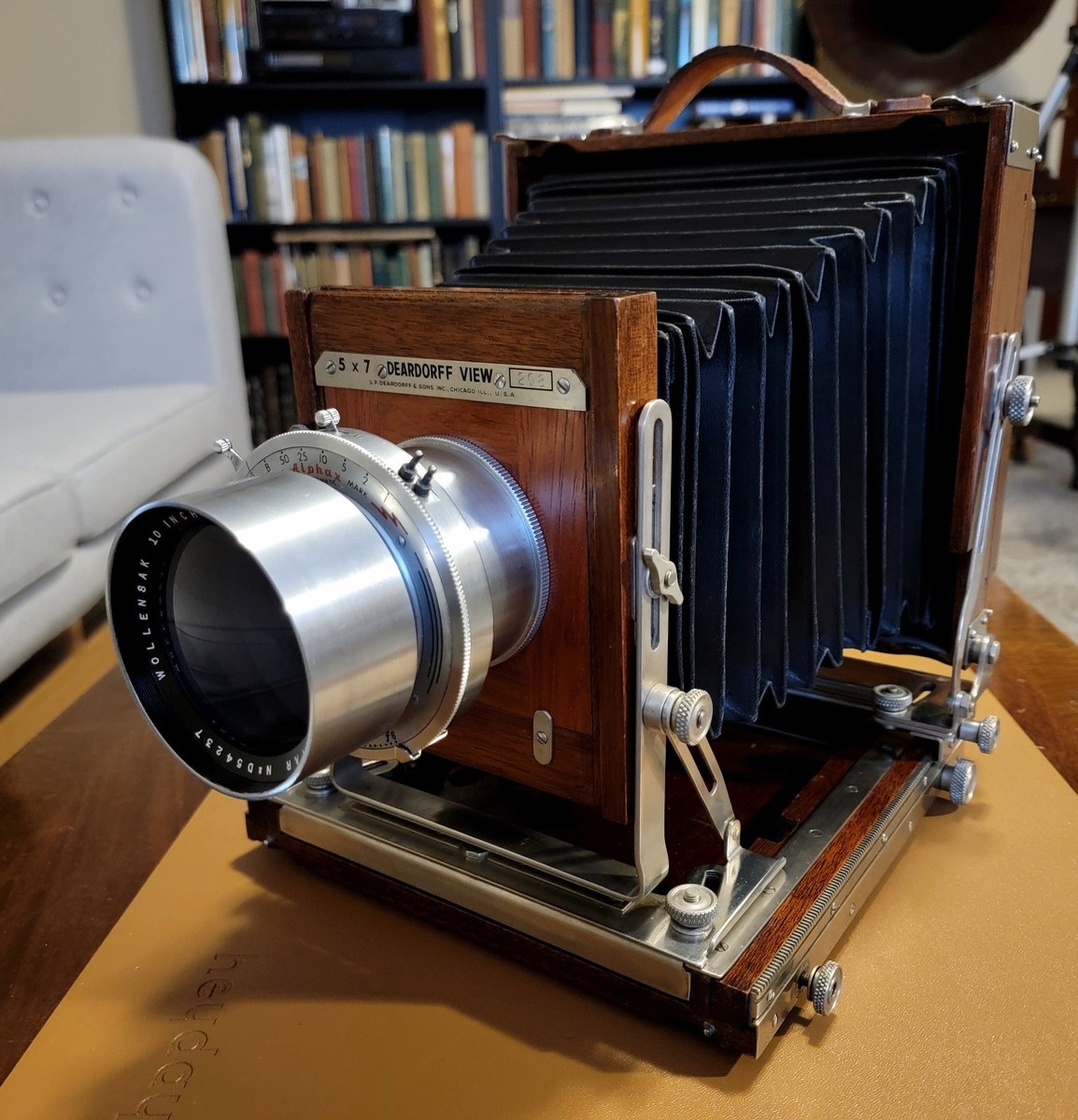 Deardorff ５x７大判カメラ Deardorff 5x7 View Camera - Los Alamos Laboratories - circa 1953