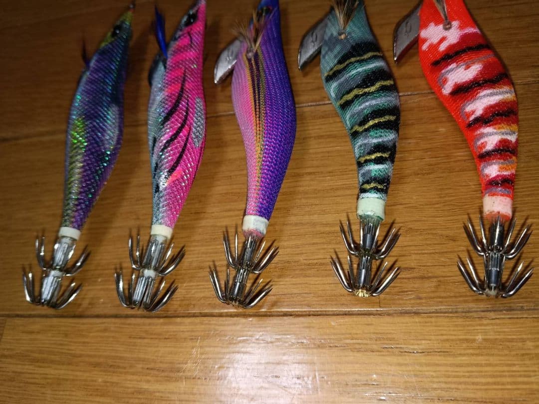 Daiwa Egi No. 3.5 Aori Q Soft Plastic Shrimp Lure Used - Image 4