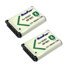 BATTERY x 2 for SONY NP-BX1 NPBX1 CyberShot DSC-RX100 XTYPE Camera TWO BATTERIES