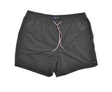 Tommy Hilfiger Men's Swim Trunks Size XXL Black Nylon Mesh Lined Board Shorts