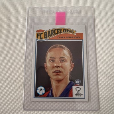 Clara Serrajordi - Topps UCC Living Set #893 FC Barcelona RC Rookie Card