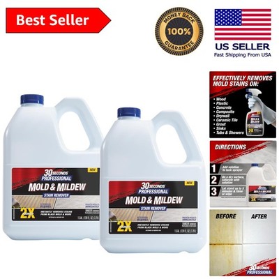 2-Pack Pro Quality Mold Stain Remover | 128 fl. oz. | Fast Results, Residue-Free