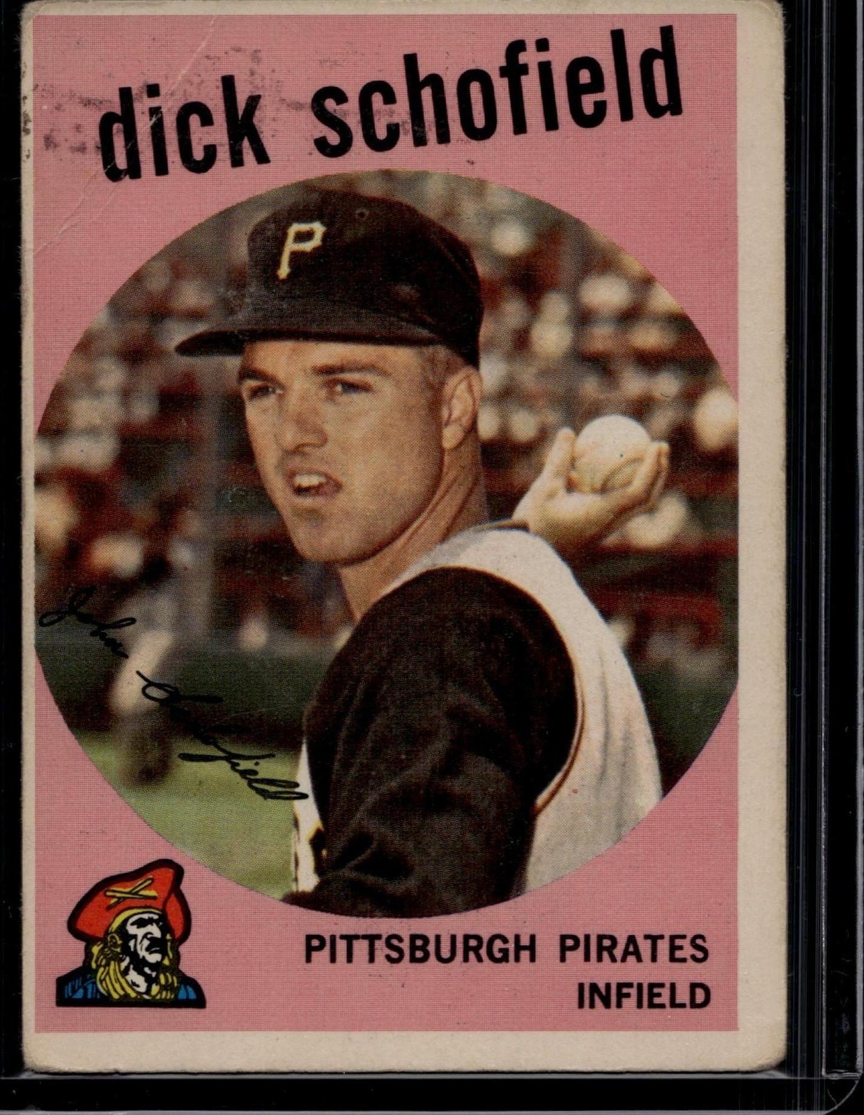 1959 Topps #68 Dick Schofield, Filler